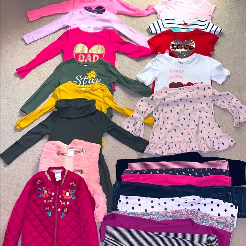 22 pieces of 4T Clothing. Different brands